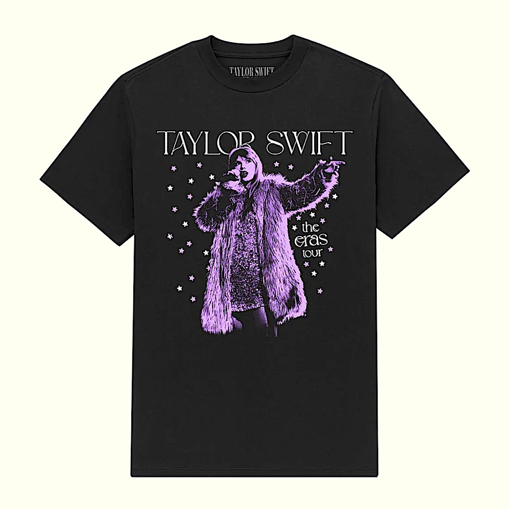 NWT Taylor Swift | The Eras Tour Live Photo Stars T-Shirt